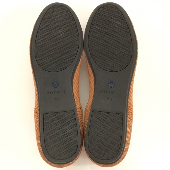 ROTHY’S The Loafer Round Toe Slip on Shoes Fawn Caramel Women's Size 9.5 - Picture 16 of 16